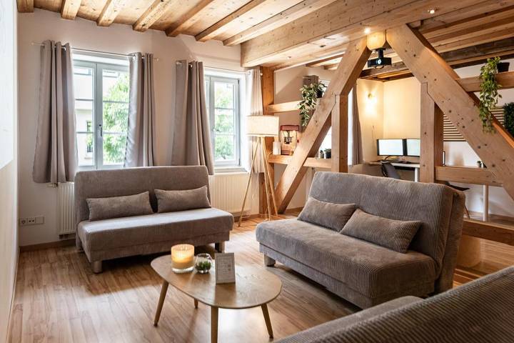 Ferienwohnung für 10 Personen, mit Terrasse in Blaubeuren