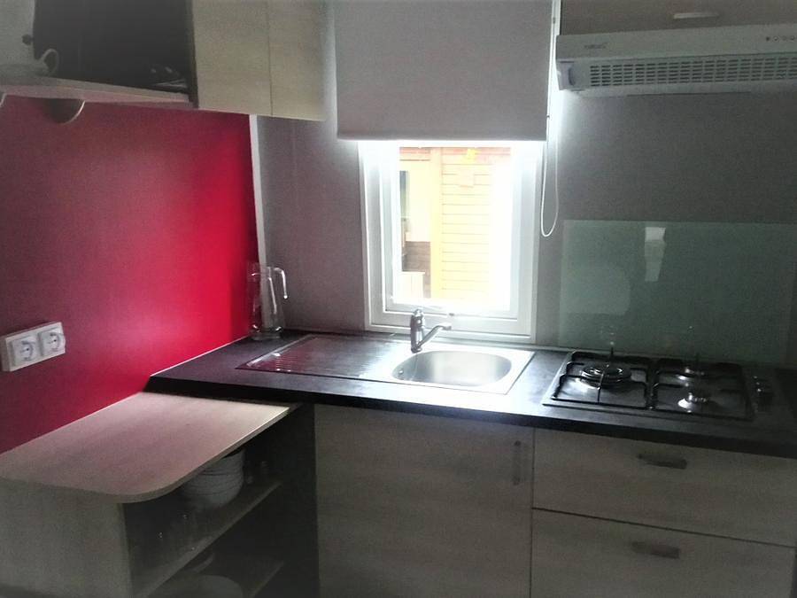 Camping La Fontaine du Roc - Mobilheim 4 personen - Mh2 Angenehm in Dévillac, Villeneuve-sur-Lot und Umgebung