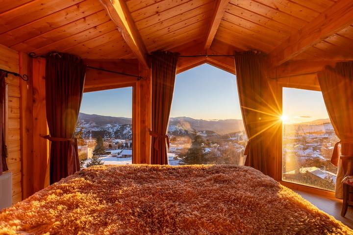 Chalet pour 10 personnes, avec balcon et jardin à Font-Romeu-Odeillo-Via - 4