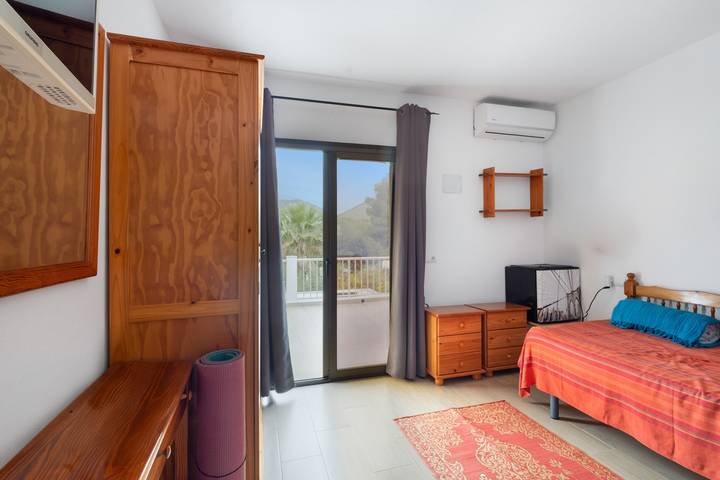 Room 'Doble - 3' with Mountain View, Wi-Fi and Air Conditioning in Platja es Figueral, Santa Eulària des Riu