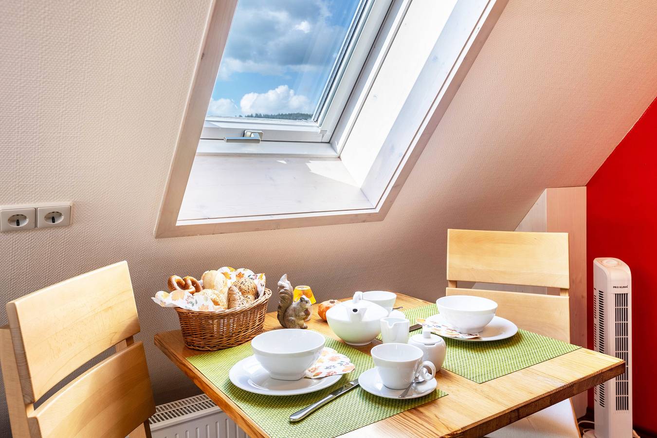 Ganze Wohnung, Ferienwohnung "Dachspitz - Junges Wohnen" mit Gemeinschaftsgarten und Wlan in Unterkirnach, Mittlerer Schwarzwald