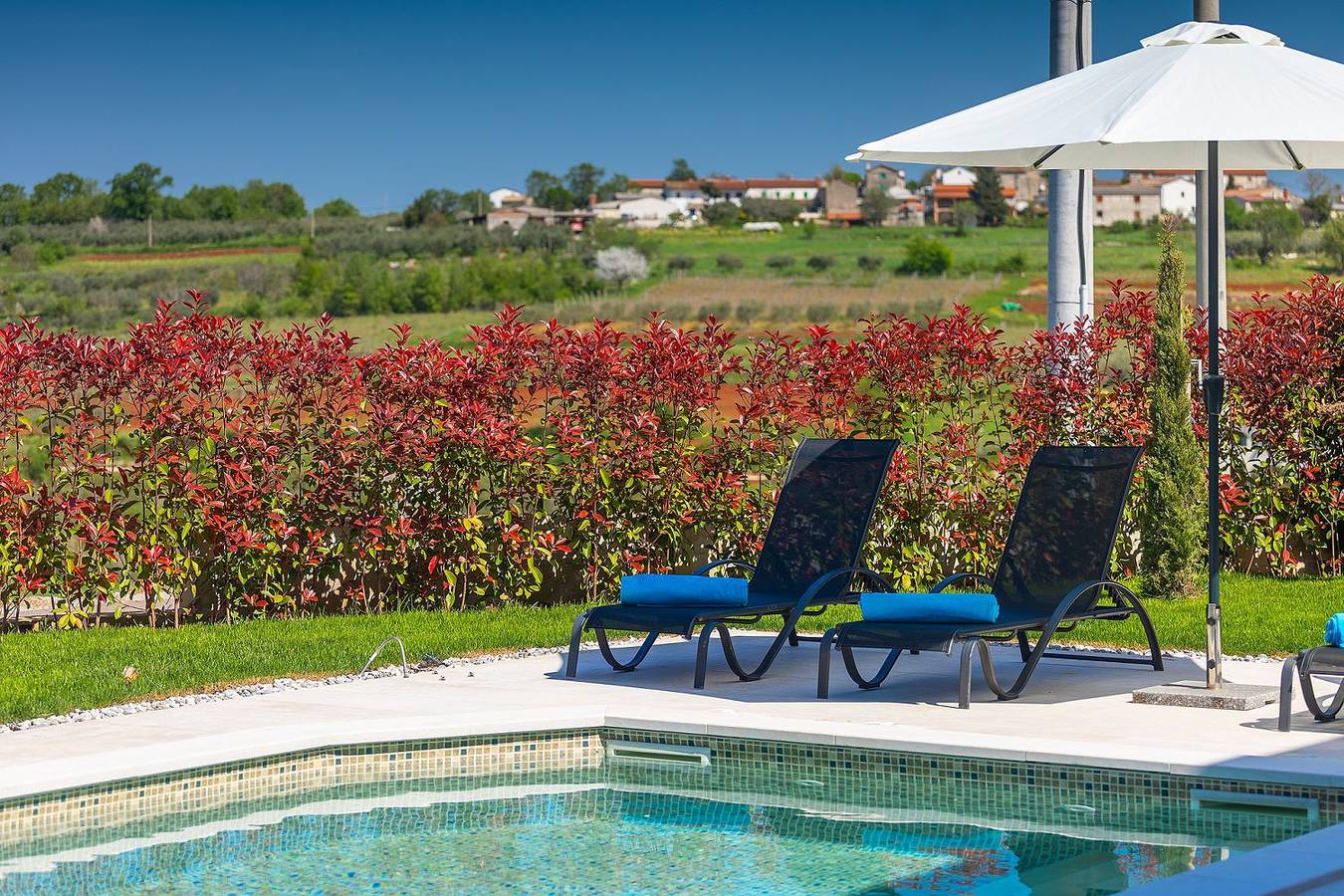 Traumhafte Finca mit Privatpool und Panoramablick in Vizinada, Zentralistrien