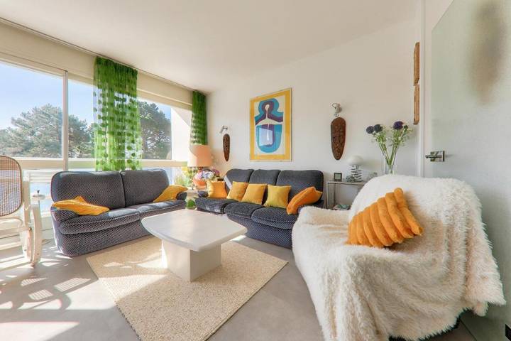Gîte pour 6 personnes, avec balcon dans Plage Men Er Beleg