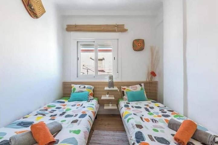 Entire apartment, Views and Calm by City Center in Málaga Central District, Malaga