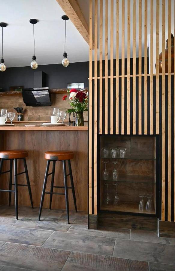 Maison de vacances pour 2 personnes, avec vue ainsi que terrasse et piscine