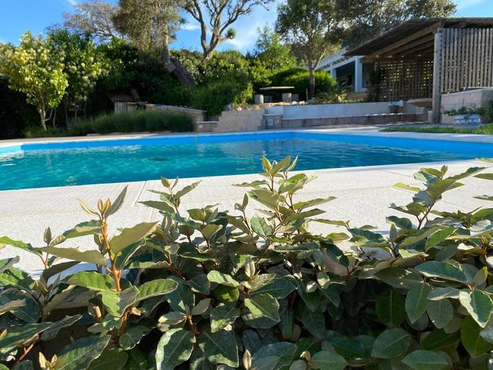 Location de vacances pour 2 personnes, avec terrasse et vue ainsi que jardin et piscine à Sant'Antonio di Gallura - 3