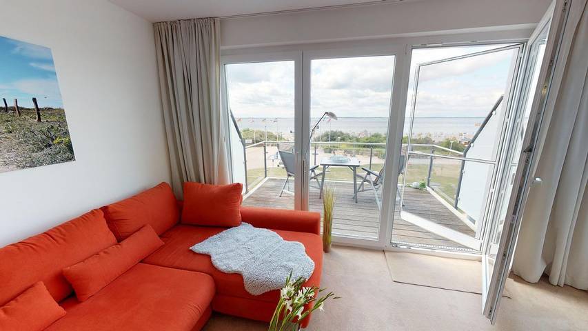 Ferienwohnung für 4 Personen, mit Balkon/Terrasse und Balkon in Neustadt in Holstein - 2