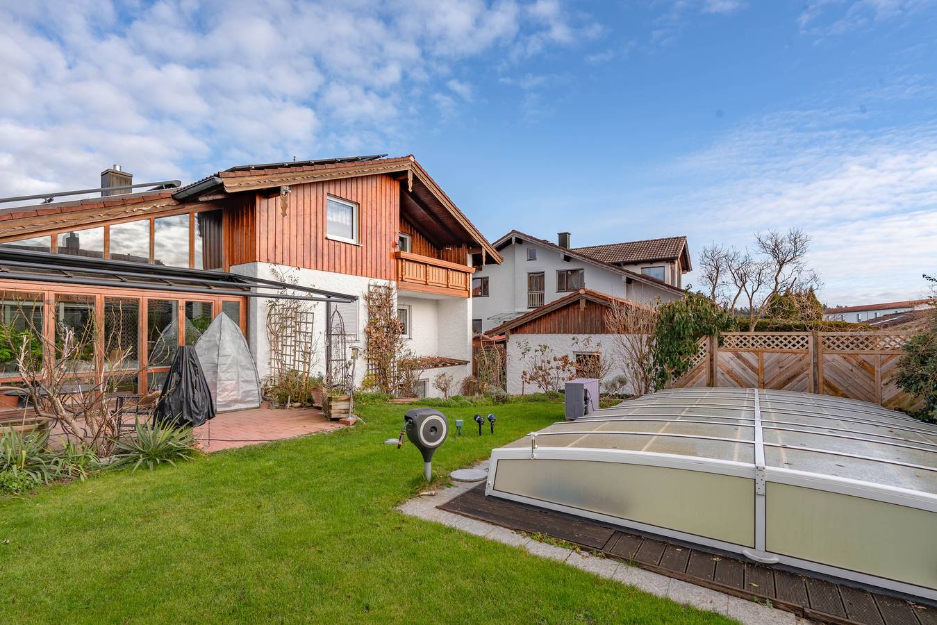 Ganze Ferienwohnung, Ferienwohnungen Christoph in der Edelweißstraße - Ferienwohnung Edelweiß, für 3 Personen, 40 qm, Terrasse in Pfaffing, Landkreis Rosenheim