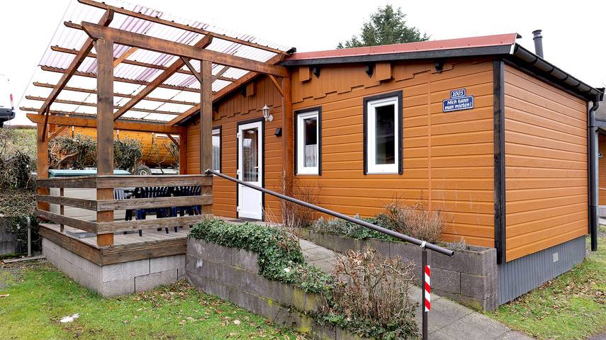 Camping für 5 Personen, mit Terrasse und Garten sowie Ausblick und Sauna in Nordrhein-Westfalen