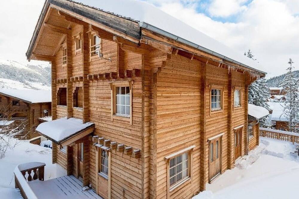 Rustikales Chalet nahe Pisten mit Wlan, 7 Schlafzimmer für 14 Personen in La Tania, La Perrière