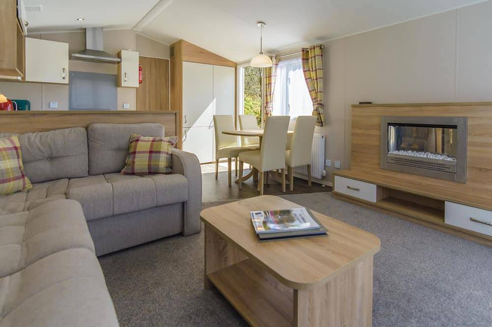 Caravan with stunning mountain views in Glencoe, Highlands