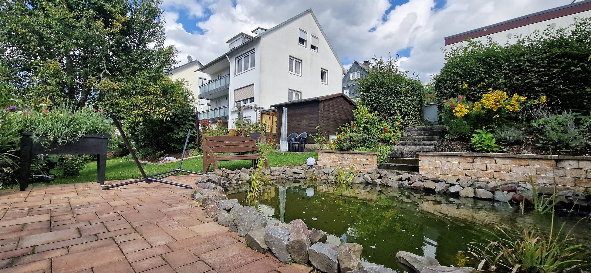 Ferienwohnung Hackenbracht - Ferienwohnung mit Balkon in Bad Berleburg, Kreis Siegen-Wittgenstein