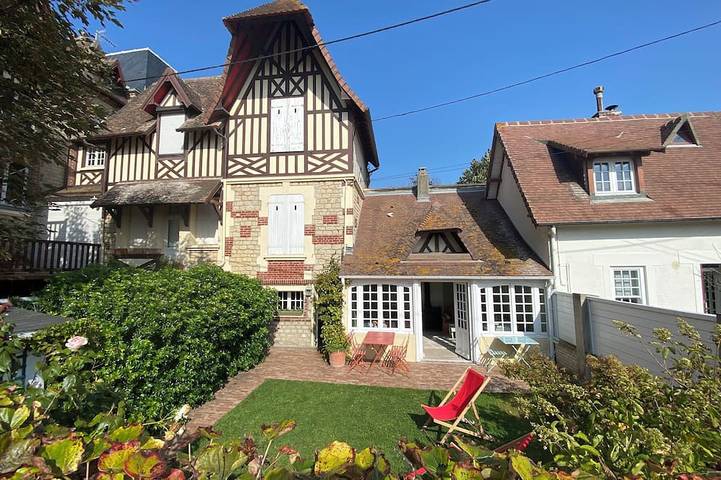 Villa pour 9 personnes, animaux acceptés à Cabourg