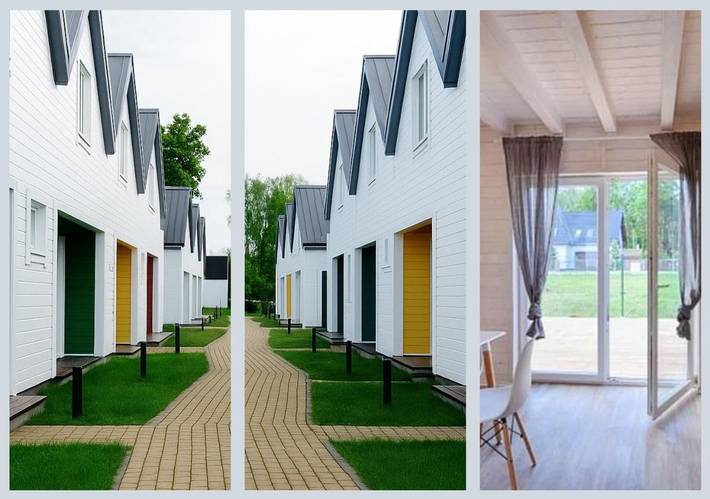 Ferienhaus für 6 Personen, mit Ausblick und Terrasse, mit Haustier