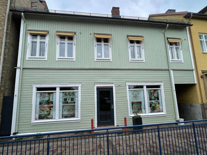Ferienwohnung für 5 Personen, mit Balkon und Terrasse sowie Ausblick in Älmhult