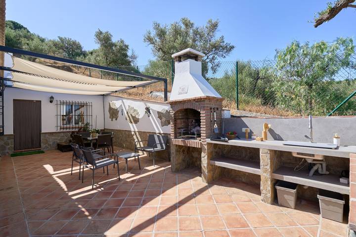 Villa „El Rincón de Esther“ mit Meerblick, WLAN und Klimaanlage in Málaga Provinz