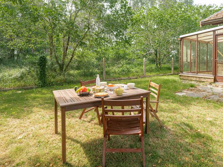 Ferienhaus für 3 Personen, mit Terrasse und Garten in Mimizan