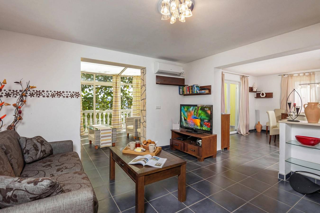Ganze Wohnung, Seaview House Helena - Apartment 1 in Plomin, Ostküste Istrien