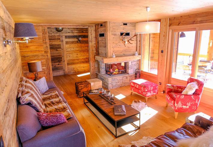 Chalet pour 20 personnes, avec sauna et balcon à La Clusaz - 4