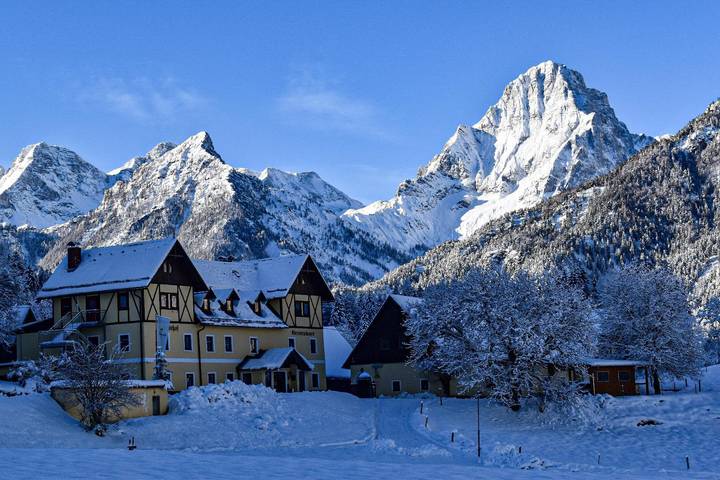 Hotel voor 5 personen, with sauna and uitzicht as well as tuin, kindvriendelijk in Hinterstoder