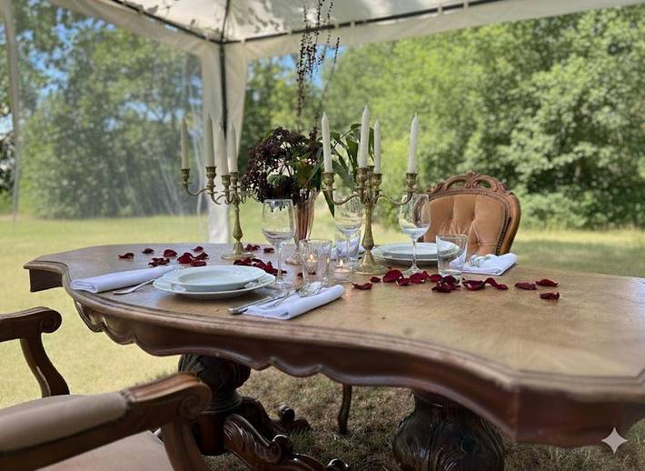 Tente pour 4 personnes, avec vue et jardin dans les Deux-Sèvres - 4