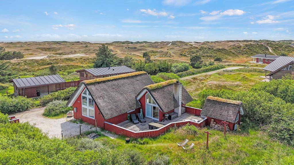 Gemütliches Reetdachhaus mit Charme, Sauna & Whirlpool in Sønderho, Wadden Sea National Park