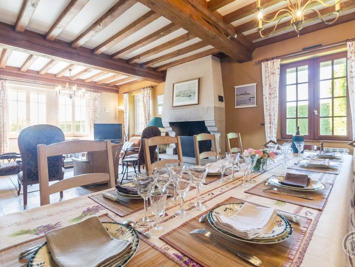 Gîte pour 9 personnes, avec jardin à Réville - 2