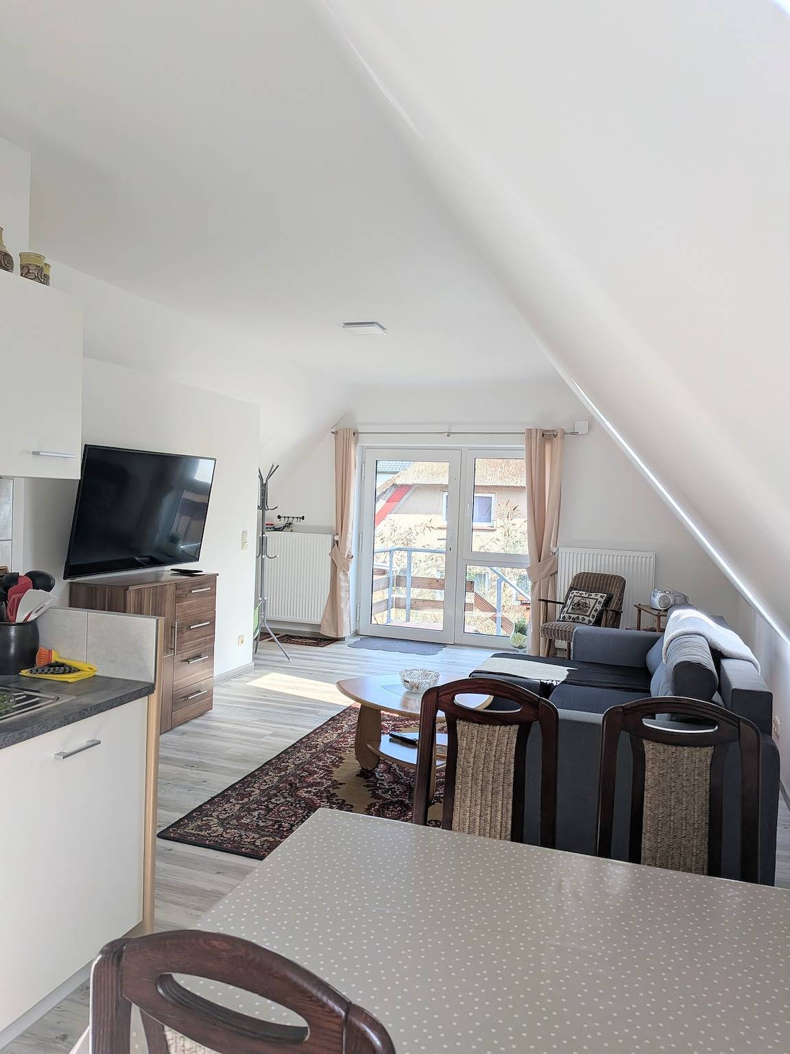 Ganze Wohnung, Apartment 'Waldblick' mit privater Terrasse und Wlan in Fuhlendorf, Vorpommern-Rügen