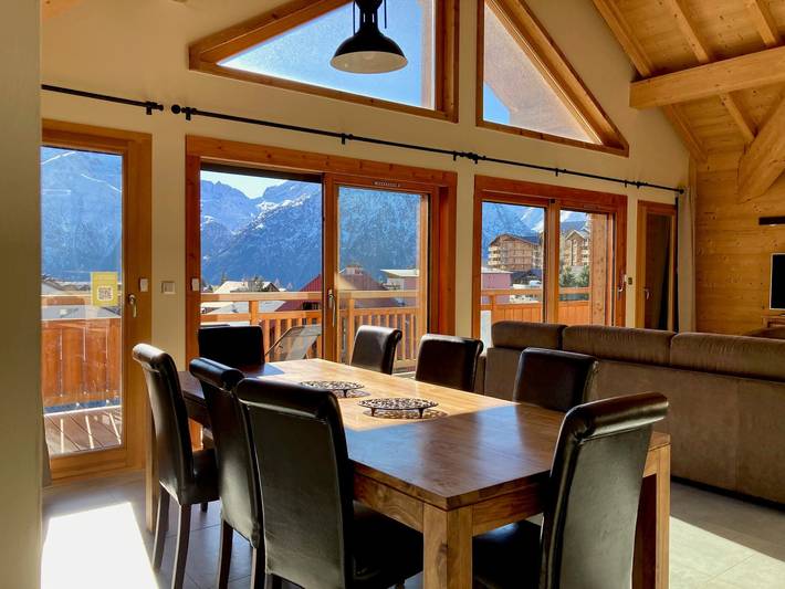 Appartement de vacances pour 10 personnes, avec Balcon dans Les Deux Alpes