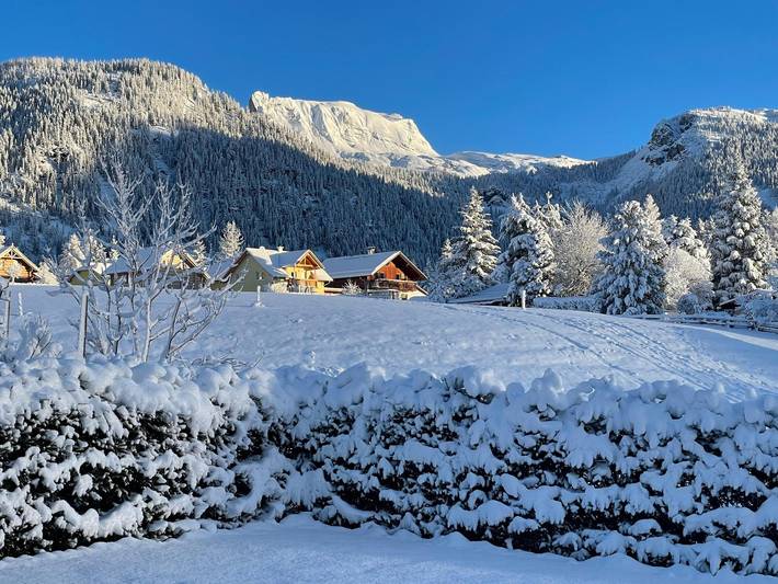 Stilvolles Landhaus an der Piste mit Bergblick in Tauplitz, Dachstein-Tauern