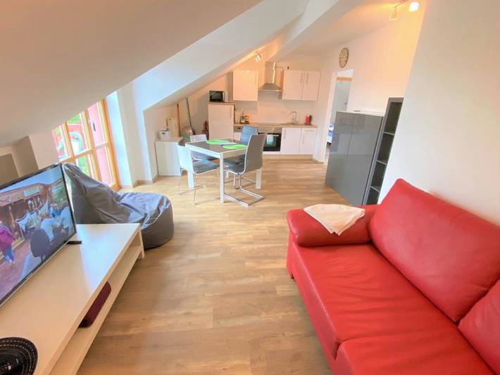 Ferienwohnung für 2 Personen, mit Ausblick und Balkon sowie Seeblick - 1