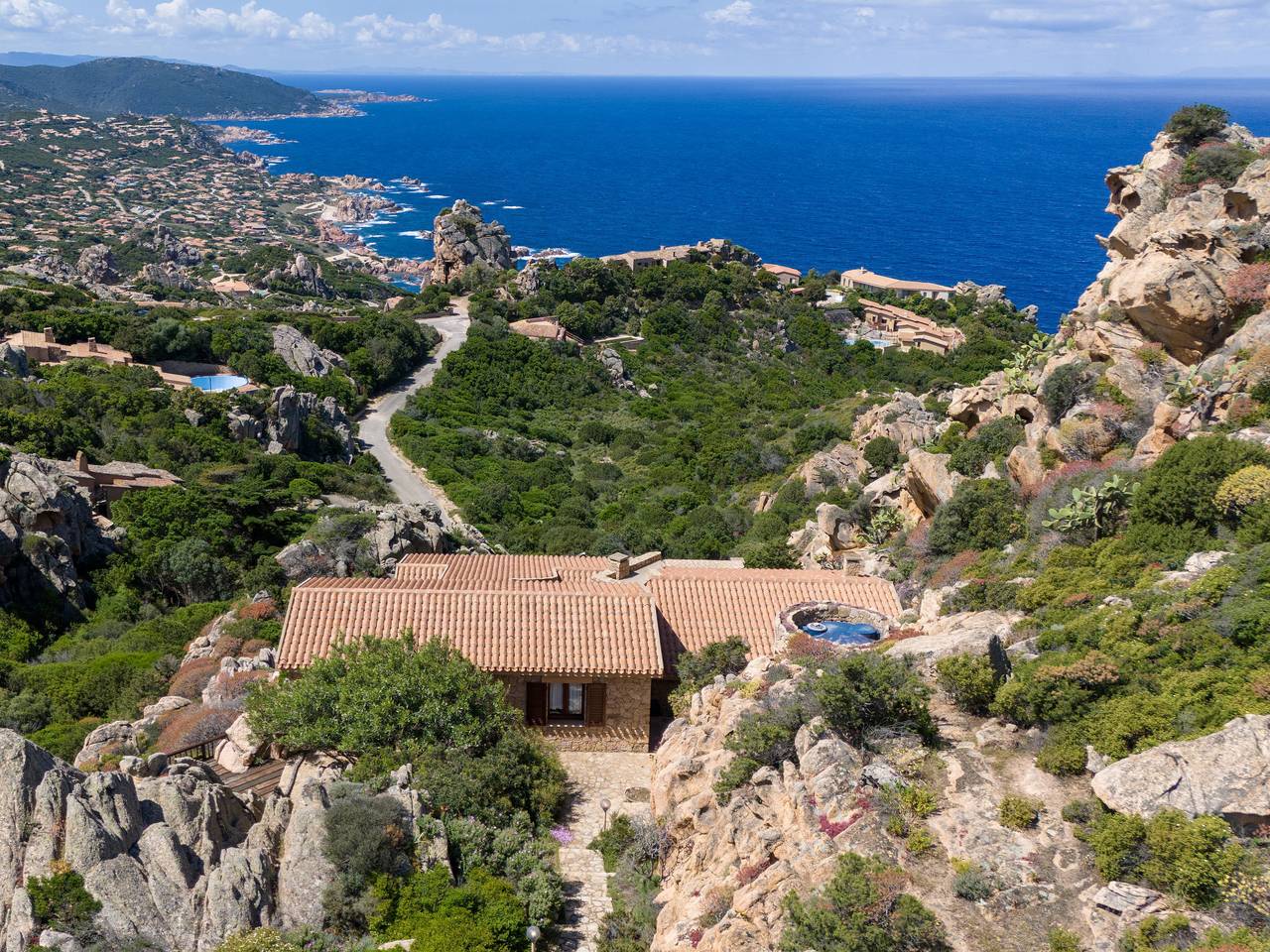 Il Nido in Costa Paradiso, Trinità d'Agultu e Vignola und Umgebung