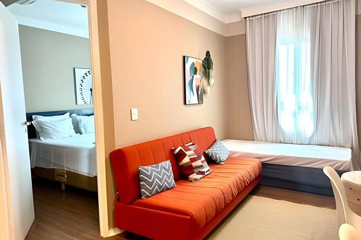 Apartamento de férias para 3 pessoas, com sauna e varanda e ainda piscina - 1
