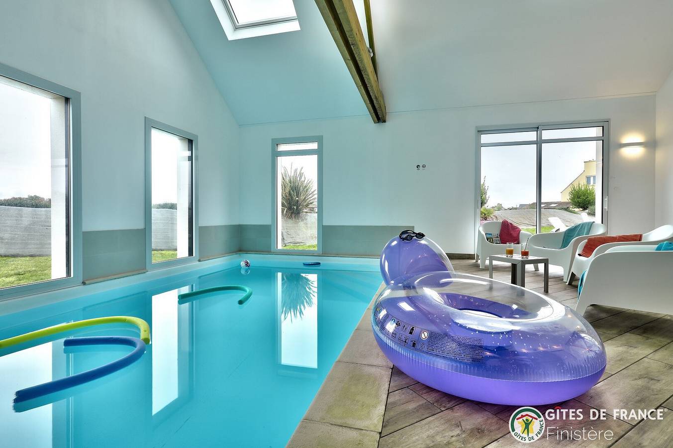 La villa hippocampe in Plouescat, Côte des Légendes