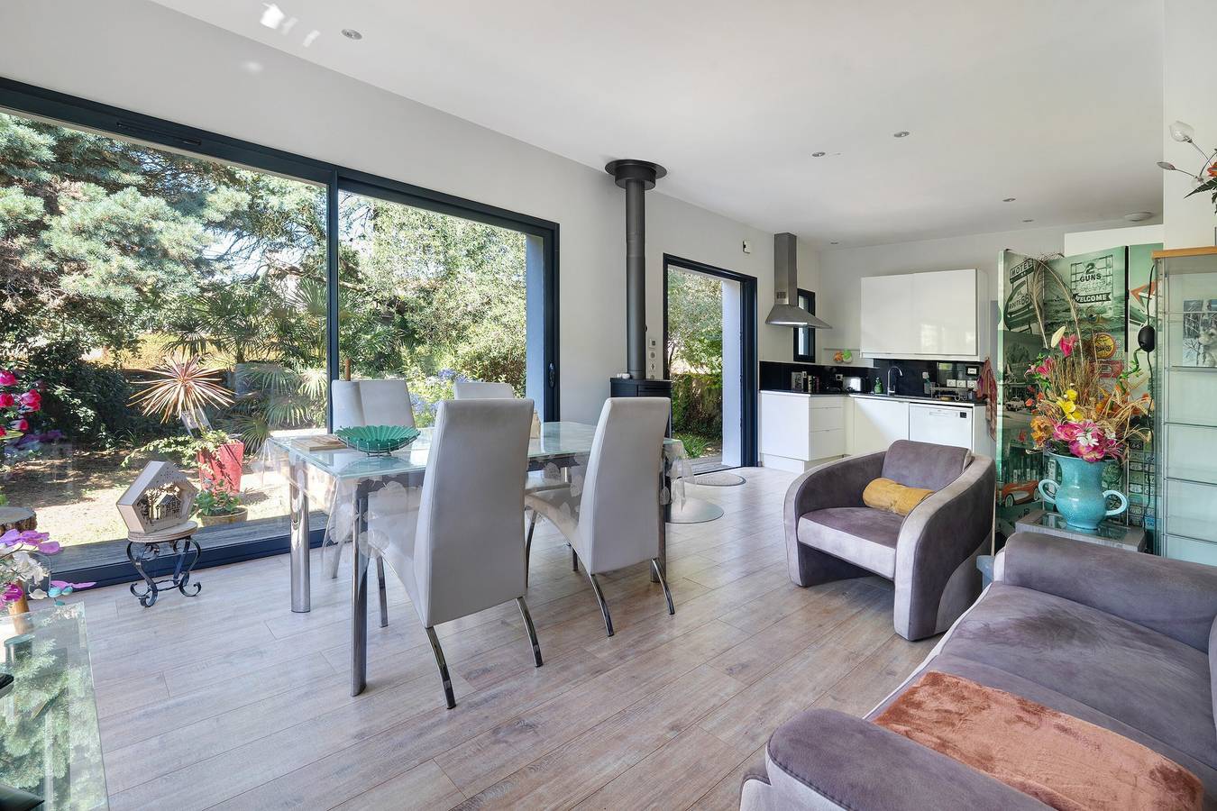 Maison de vacances 'Aux Jolis Bambous, Jardin' avec terrasse et jardin privatifs in Pornic, Côte de Jade