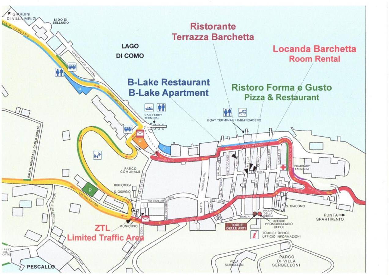 Locanda Barchetta - Room Rental in Bellagio, Région de Bellagio