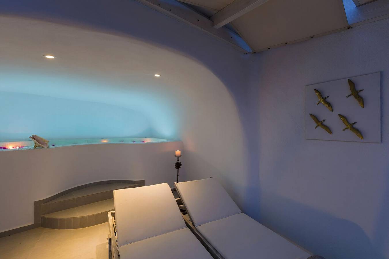 Stunning Caldera Views | Oia Mare Villas Honeymoon Cave Suite with Private Hot Tub and Caldera & Sea View | Oia in Ormos Ammoudiou, Oia