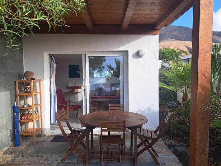 Location de vacances pour 4 personnes, avec jardin et vue dans Famara - 3