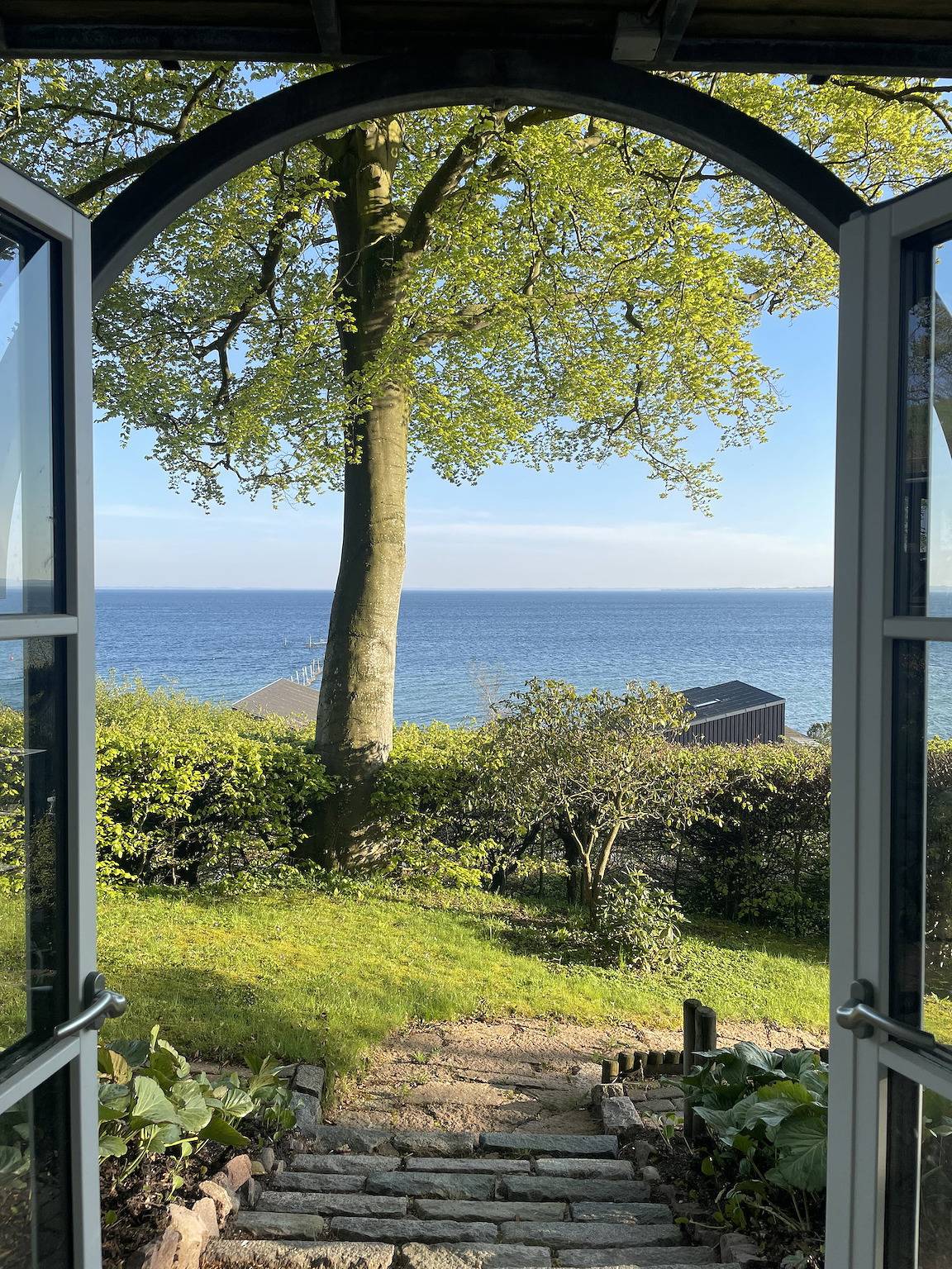 Badehotelstemning og panoramaudsigt in Hejsager Strand, Haderslev