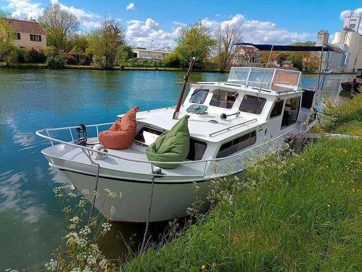 Bateau pour 4 personnes, avec terrasse et vue dans Île de France - 2
