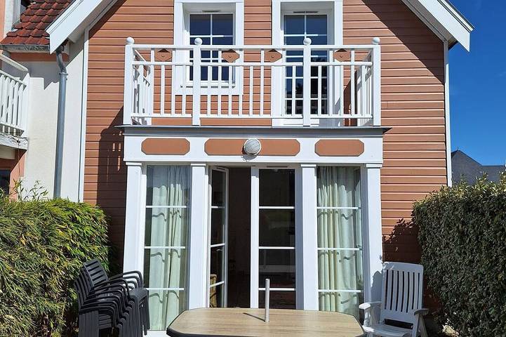 Maison de vacances pour 8 personnes, avec jardin ainsi que balcon et piscine à Quend