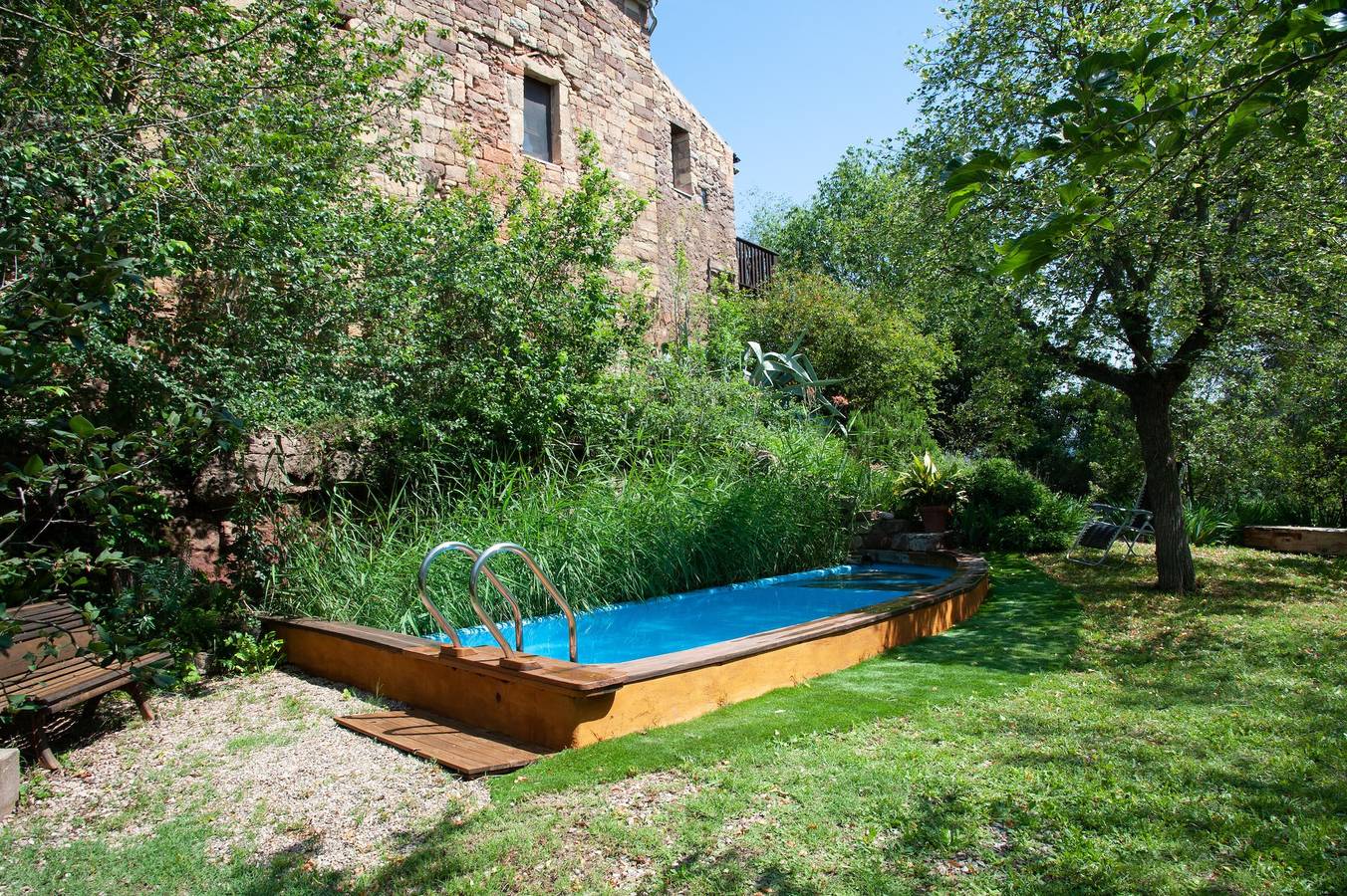 Maison de vacances 'Cal Malla Petit' avec vue montagne, piscine privée et Wi-Fi in Artés, Pla de Bages DO