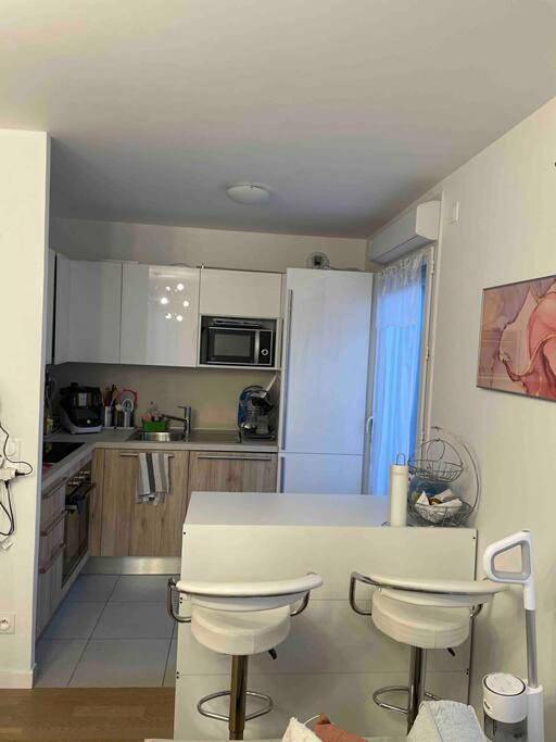 Gîte pour 3 personnes, avec Balcon et Terrasse à Romainville - 3