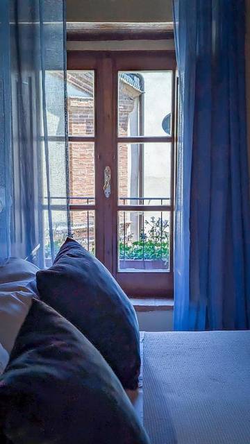 Maison d’hôte pour 4 personnes, avec balcon et vue à Pienza