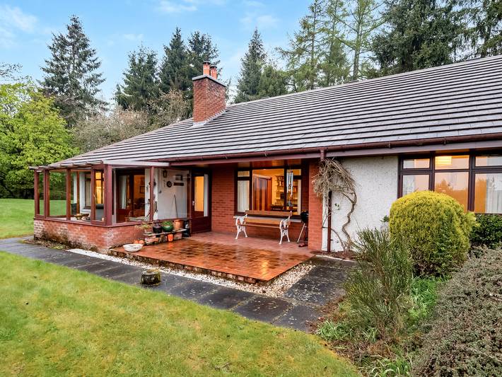 Cottage for 6 people, with garden, with pets in Perthshire