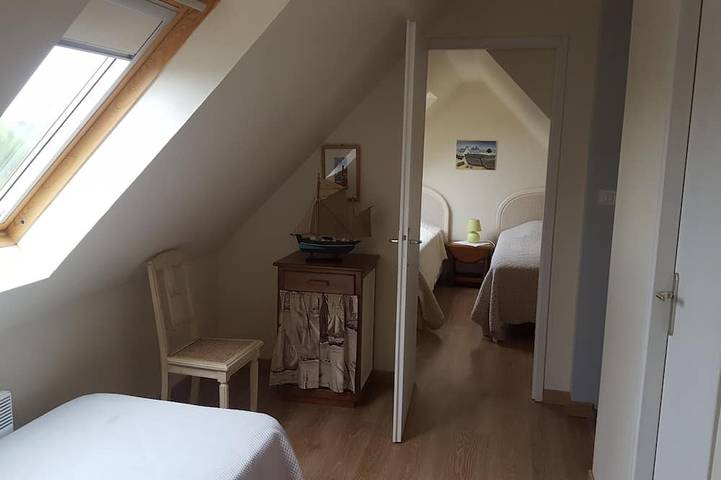 Location de vacances pour 4 personnes, avec jardin dans Plage du palue du Cosquer - 3