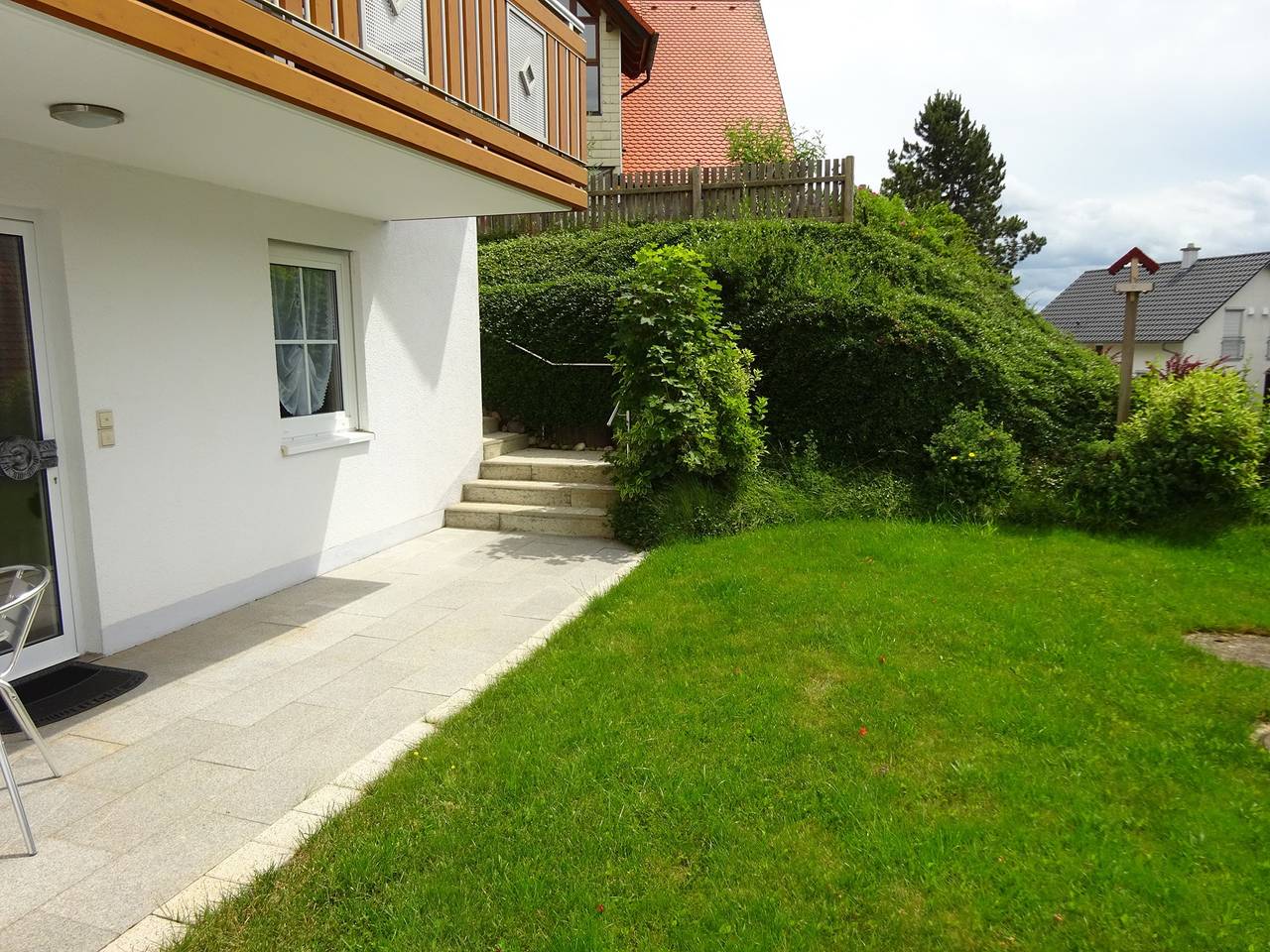 Ganze Wohnung, Ferienwohnung 'Marina Beha' mit privater Terrasse, Gemeinschaftsgarten und Wi-Fi in Unterkirnach, Mittlerer Schwarzwald