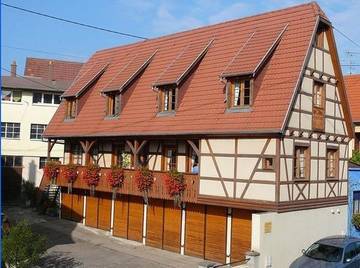 Gîte pour 4 personnes, avec vue à Gertwiller