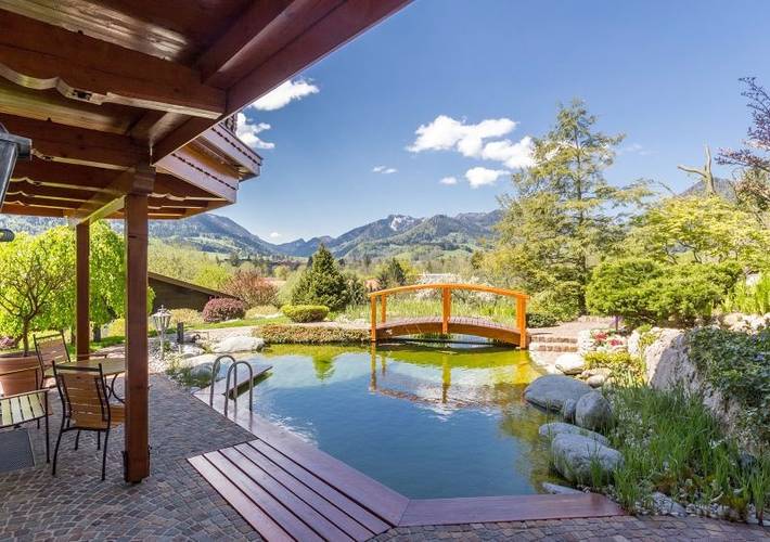 Ferienhaus für 2 Personen, mit Balkon und Whirlpool sowie Terrasse und Garten in Ruhpolding - 2