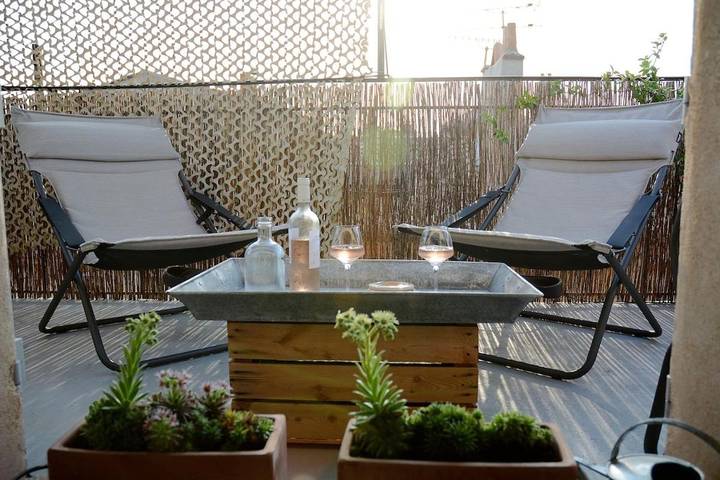 Appartement de vacances pour 2 personnes, avec vue et balcon